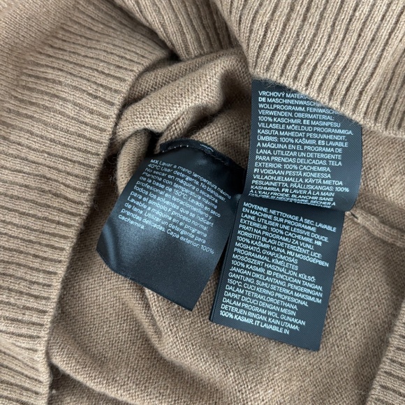 Beige Cashmere Sweater - Picture 4 of 7